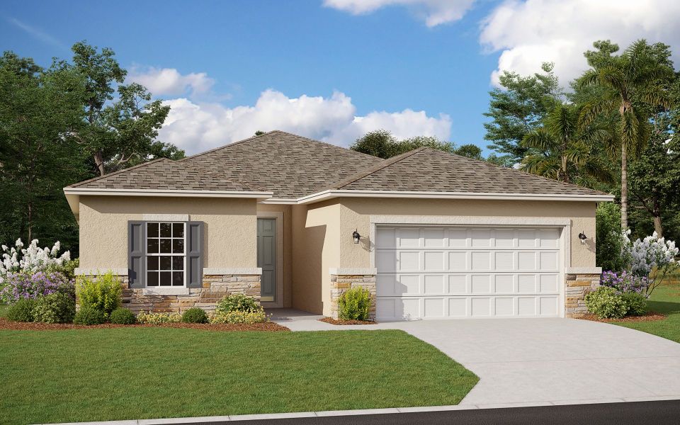 New construction Single-Family house Hillcrest, 5796 Timber Meadow Way, Saint Cloud, FL 34771 - photo