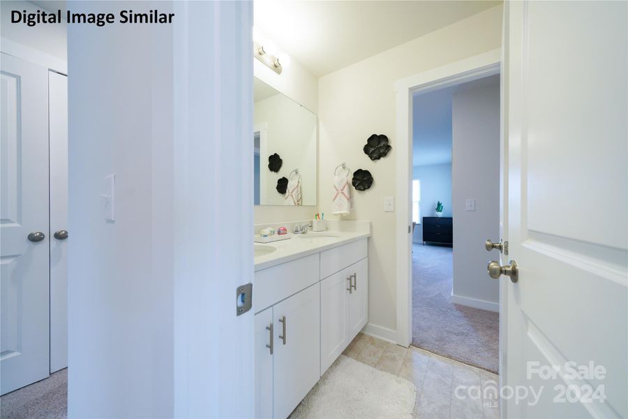 Digital Image Similar: Secondary Bathroom up