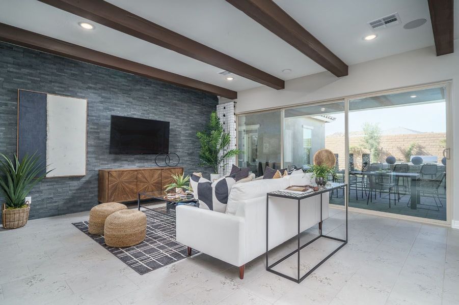 Lyra model home new homes for sale Harmony at Montecito in Estrella Goodyear AZ William Ryan