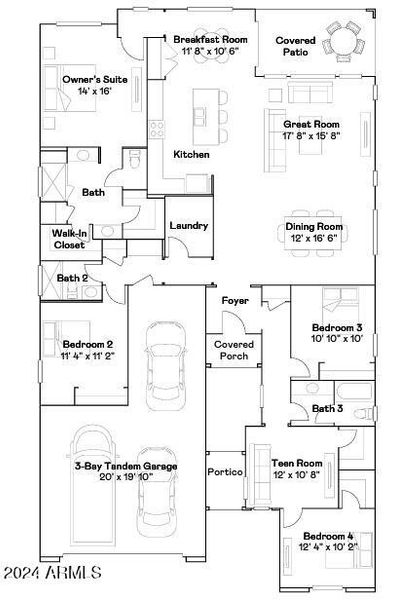 Aspen floor plan