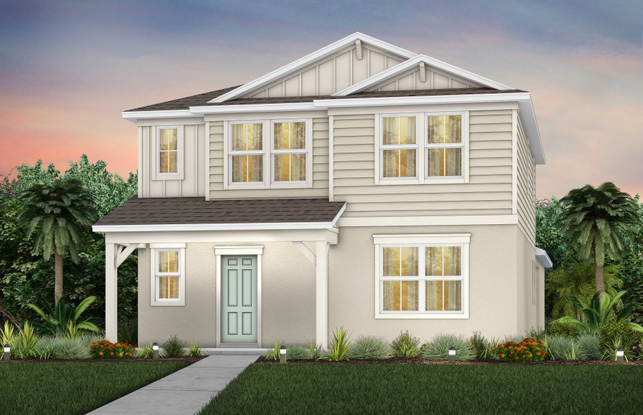 New construction Single-Family house Catamaran, 4021 Winding Meadows Street, Apopka, FL 32712 - photo