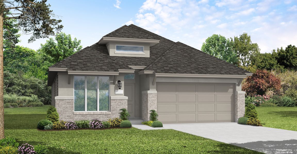 New construction Single-Family house Gaines (2111-CV-35), 12566 Silver Gate, San Antonio, TX 78254 - photo