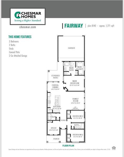 FAIRWAY FLOOR PLAN