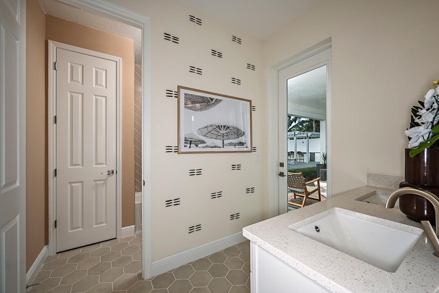 Bathroom 3 | Brentwood Executive | Park View at the Hills in Minneola, Florida | Landsea Homes