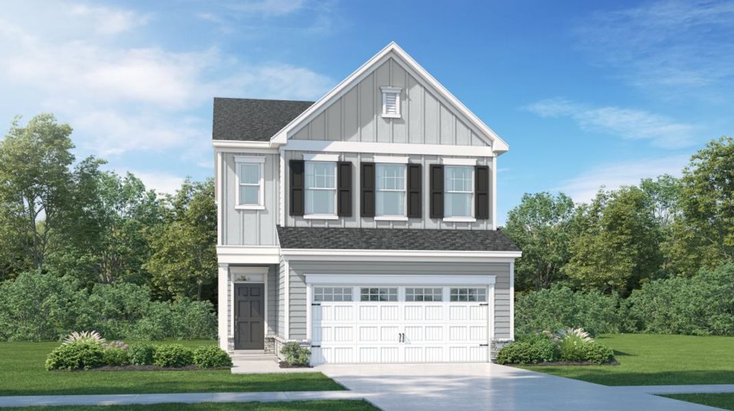 New construction Single-Family house 295 Aster Bloom Ln, Raleigh, NC 27610 Oakley II- photo