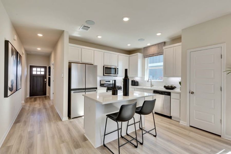 The Hills at Avery Centre, Lavaca Plan, kitchen