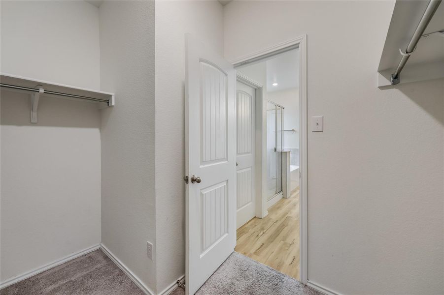 Walk in Closet in Primary Bedroom