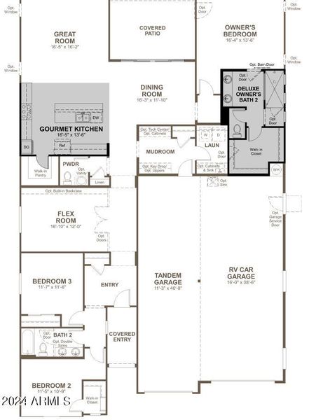 Lot 16 Deacon Floorplan Options The Pres