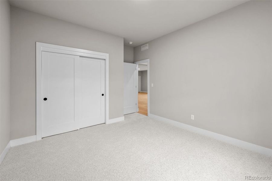 basement bedroom