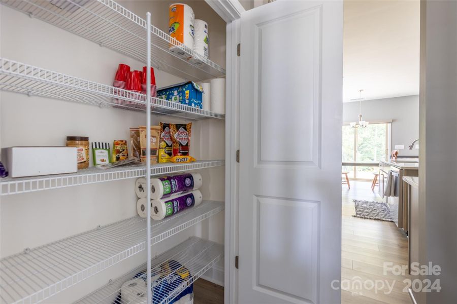 Large walk in Pantry!