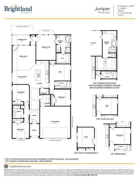 New construction Single-Family house 1801 Garret Oaks Ln, Georgetown, TX 78633 Premier Series - Juniper- photo