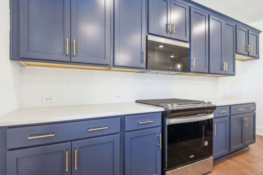 Kitchen Featuring Luxe Collection Finishes