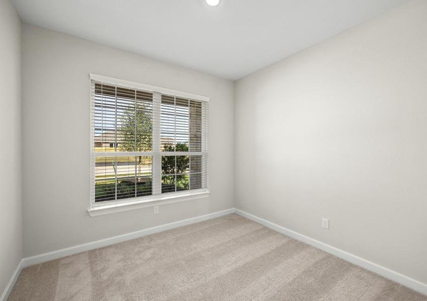 Large secondary bedrooms are located throughout the home.