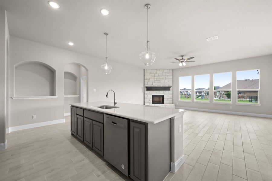 520 Riverbank Court | Concept 2622 at Abe's Landing in Granbury, TX by Landsea Homes