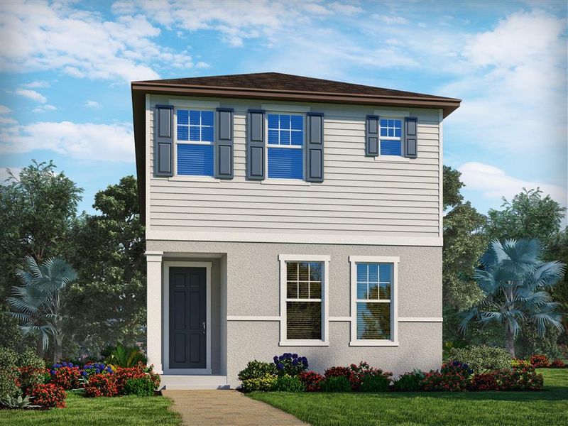 New construction Single-Family house 4585 Cross Prairie Parkway, Saint Cloud, FL 34772 Ellison- photo