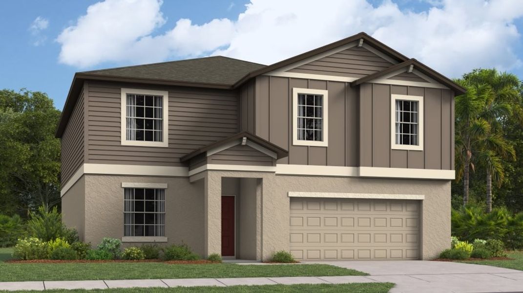 New construction Single-Family house Richmond, 35127 Brackett Bend, Zephyrhills, FL 33541 - photo