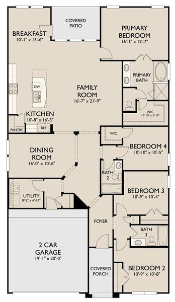 The Avery Floor Plan