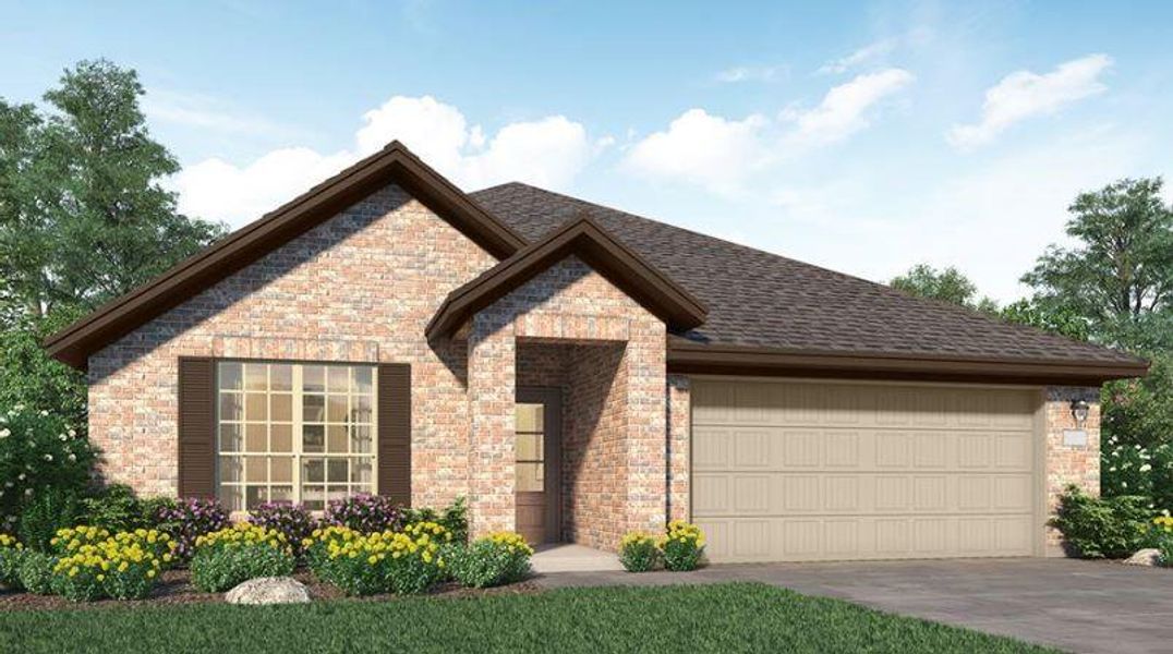 New construction Single-Family house 9826 Lockridge Manor Drive, Baytown, TX 77521 Clover II- photo