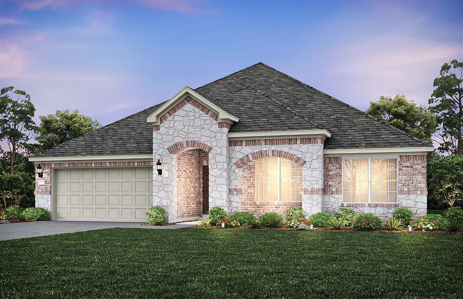 NEW CONSTRUCTION: Beautiful one-story home available at Wilson Creek Meadows in Celina