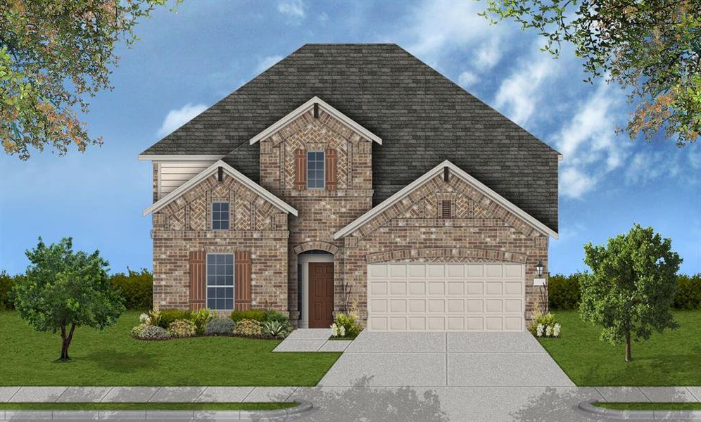 New construction Single-Family house 11408 Deer Valley, Flower Mound, TX 76262 Cleveland (2836-DV-40)- photo