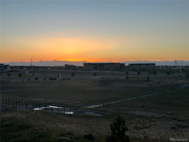 PHOTO FROM LOT, OVERLOOKING WATER RETENTION AND VIEWS