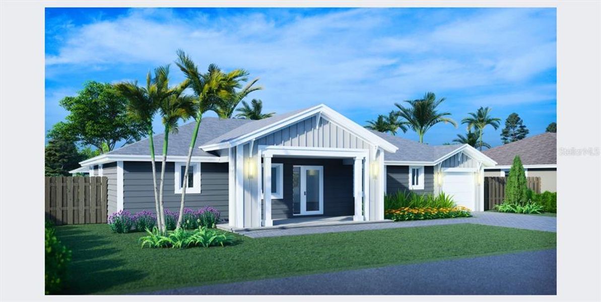 New construction Single-Family house 250 Portland Street, Hawthorne, FL 32640 - photo