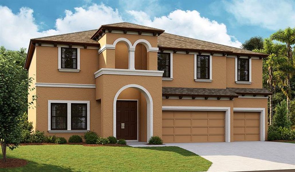 New construction Single-Family house 9137 Warm Springs Circle, Parrish, FL 34219 - photo