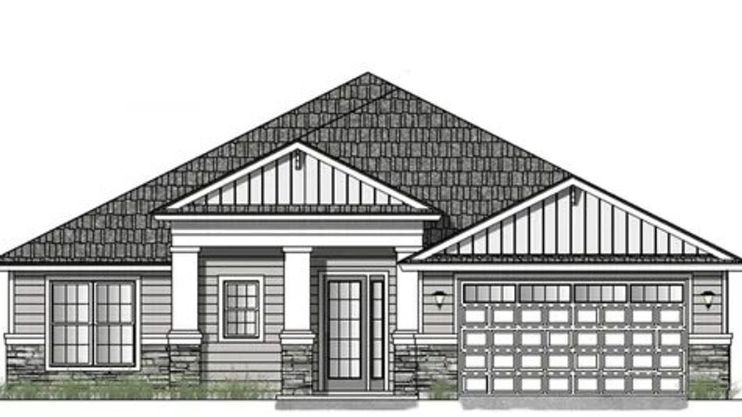 New construction Single-Family house Plan 2235, 79 Oak Heights Court, Saint Augustine, FL 32092 - photo