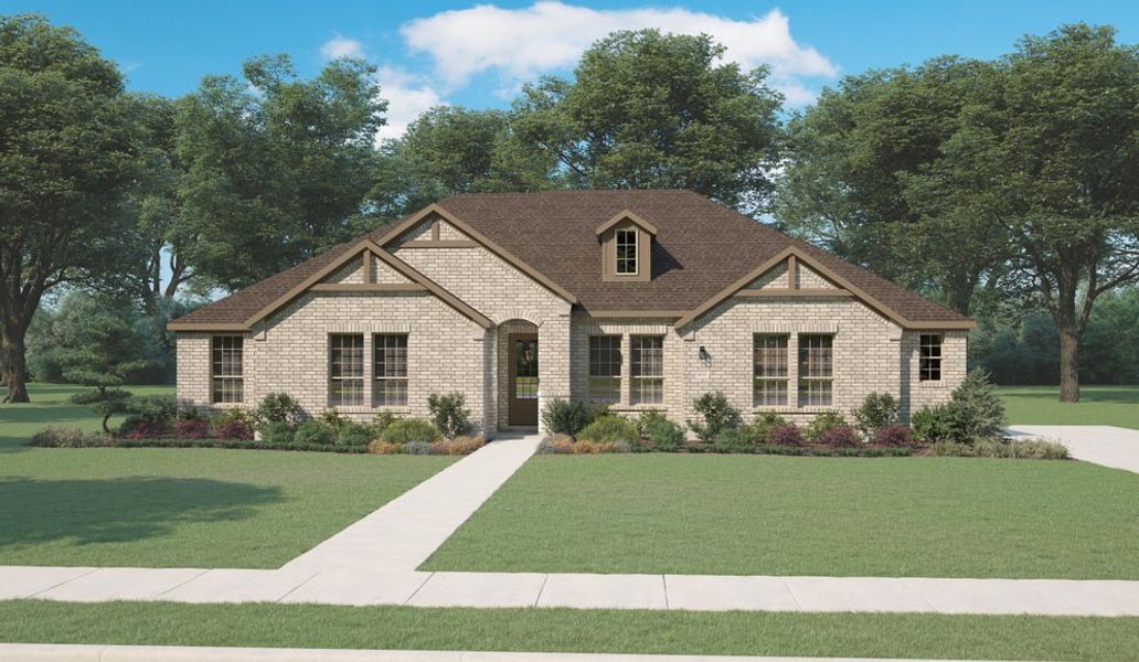 New construction Single-Family house Verona, 120 Rancher Trail, Waxahachie, TX 75165 - photo