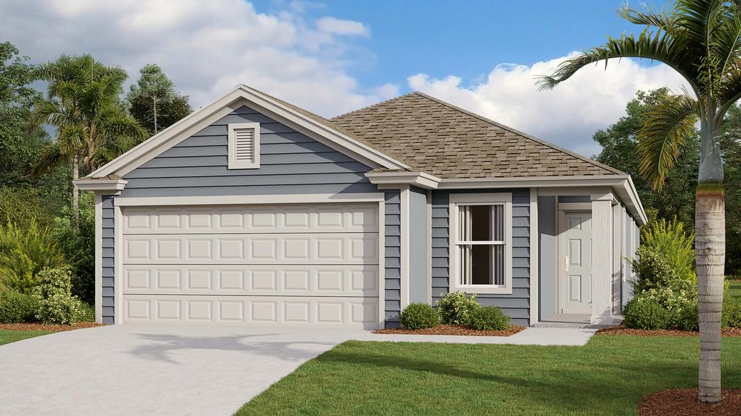 New construction Single-Family house 2121 Willow Banks Ln, Green Cove Springs, FL 32043 BERKELEY- photo
