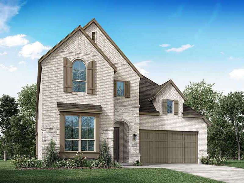 New construction Single-Family house 1316 Buttercup Avenue, Aubrey, TX 76227 Cambridge Plan- photo