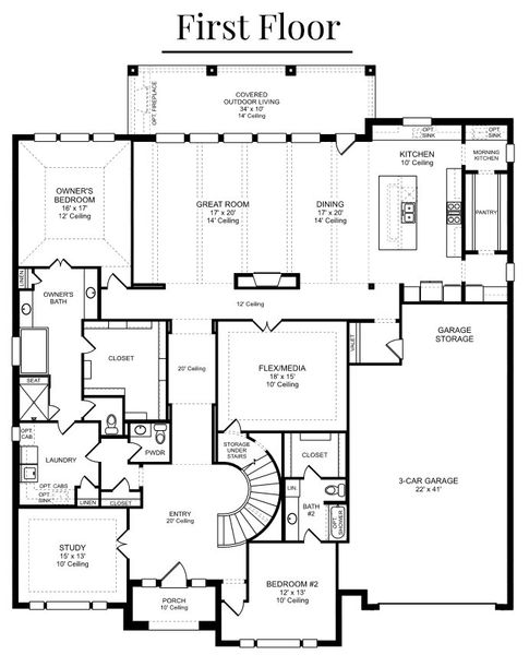 New construction Single-Family house Plan 7042, 2309 Sorrelwood Court, Celina, TX 75071 - photo