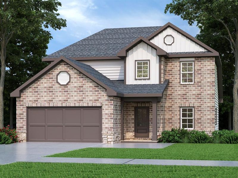 New construction Single-Family house 11832 Whirlaway Drive, Willis, TX 77318 - photo