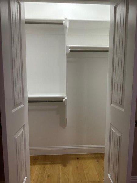 View of closet