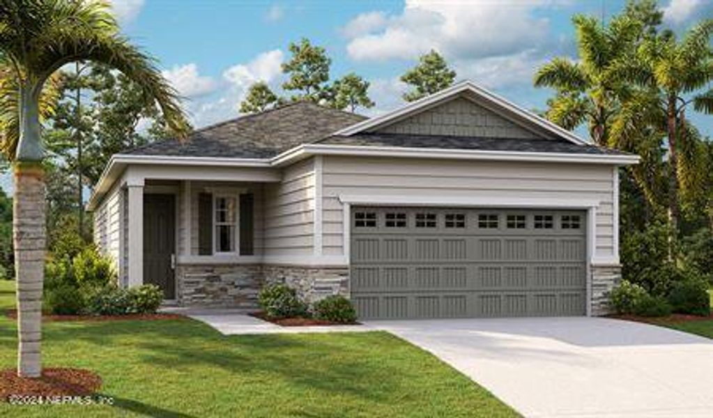New construction Single-Family house 5806 Tomohawk Lake Drive, Jacksonville, FL 32254 - photo