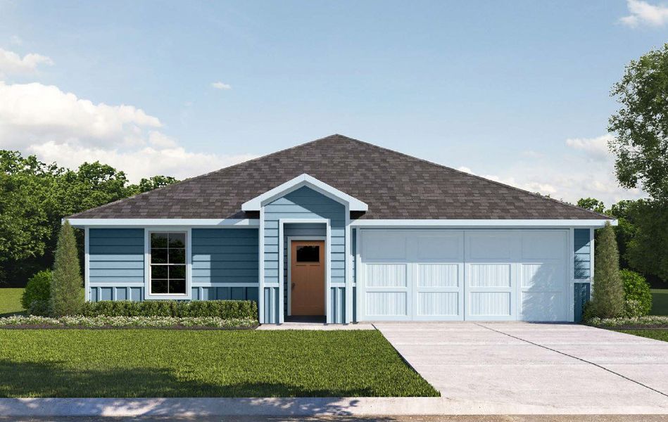 New construction Single-Family house Justin, 1708 Zander Court, Alvin, TX 77511 - photo