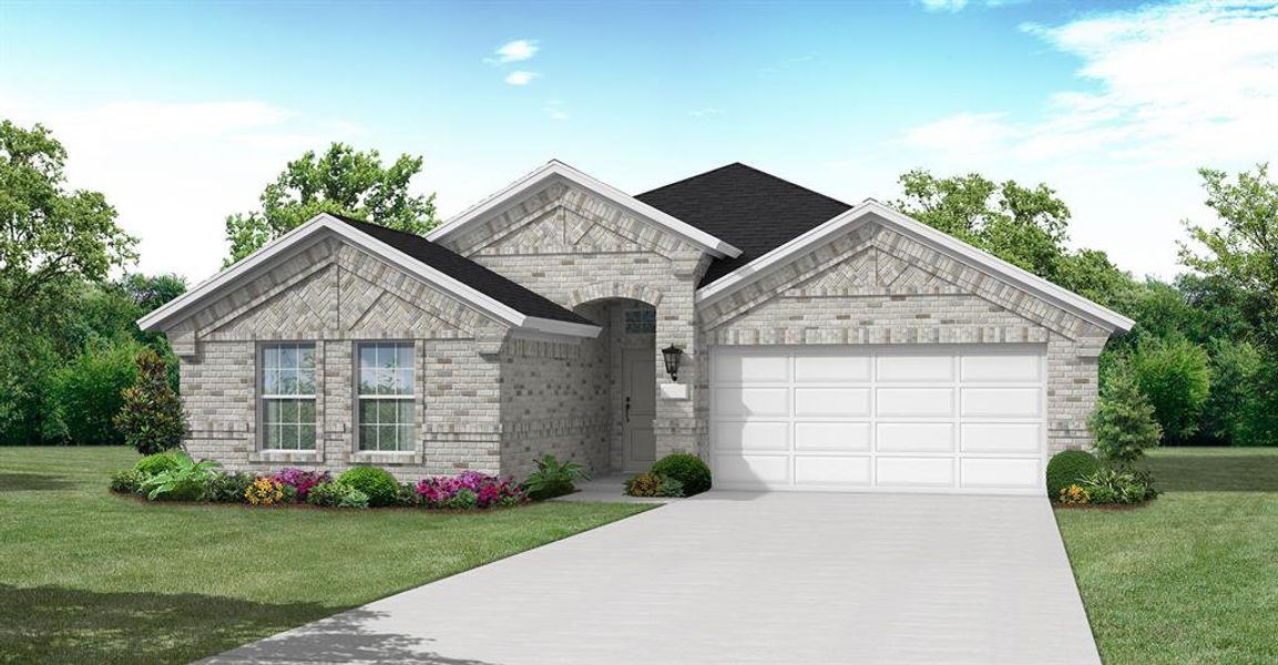 New construction Single-Family house 5929 Pine River Lane, Fort Worth, TX 76179 Christoval (2092-DV-40)- photo