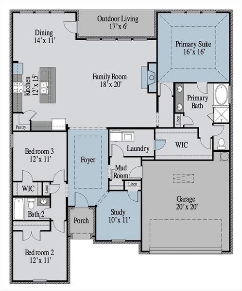 938 Pine  Floor Plan