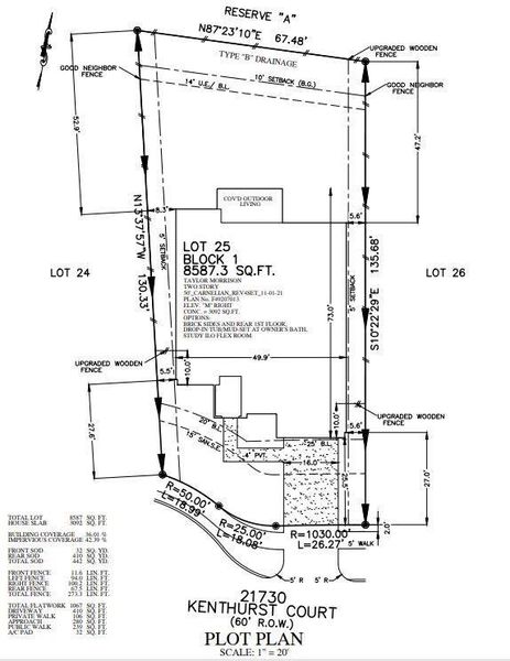 Plot Plan