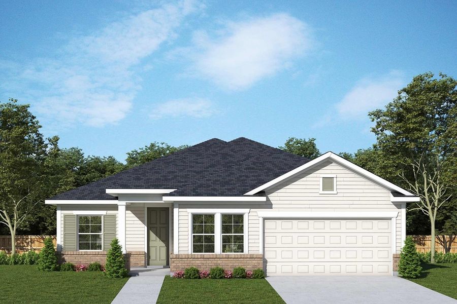 New construction Single-Family house The Asher, 45 Rushing Drive, Saint Augustine, FL 32092 - photo