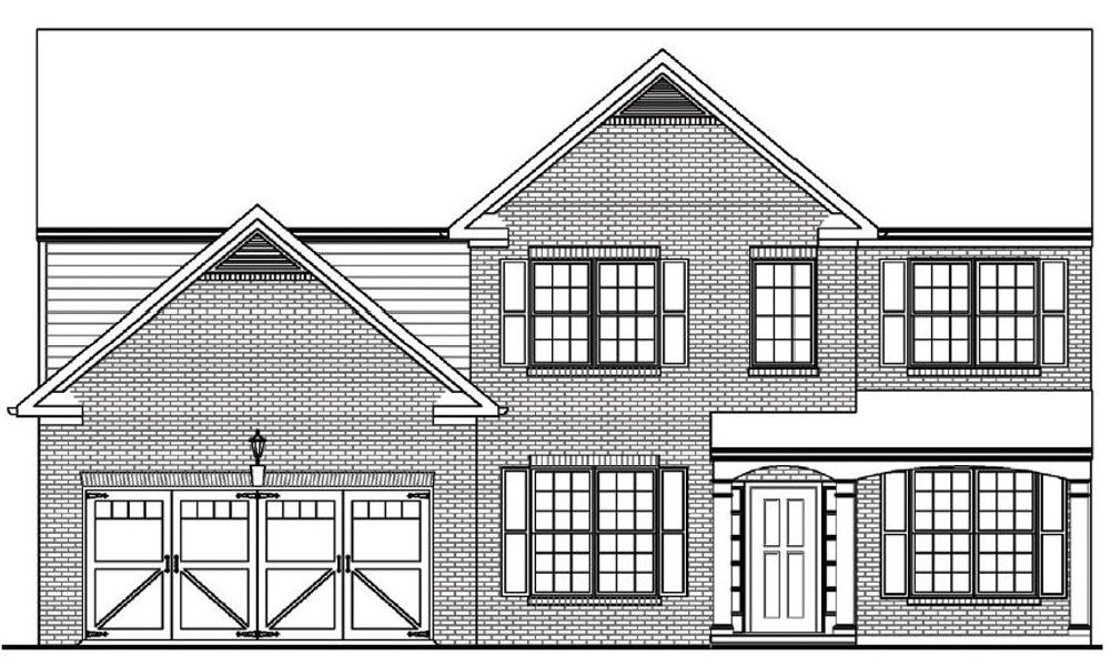 New construction Single-Family house Cambridge, 8534 East Cherokee Drive, Canton, GA 30115 - photo