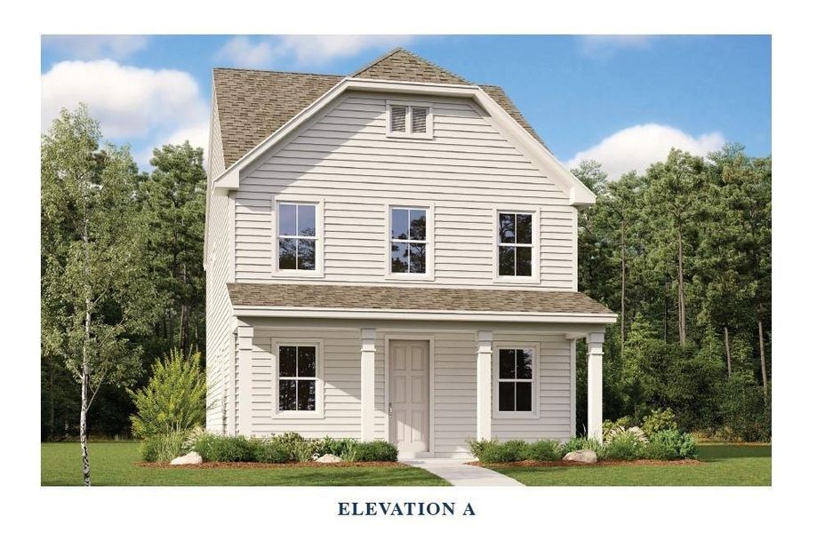 Front Elevation (representative rendering)