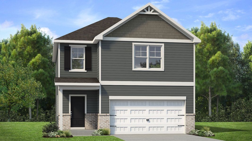 New construction Single-Family house Alexis, 11695 Brightside Parkway, Hampton, GA 30228 - photo