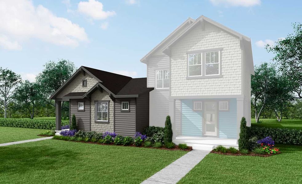New construction Single-Family house 6129 Zebulon Place, Timnath, CO 80547 Garden Series - Caraway- photo