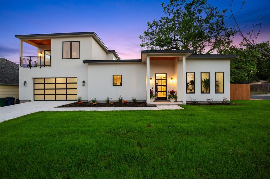 This fully redeveloped property boasts a never-lived-in, custom-built luxury home on a spacious .23-acre corner lot.