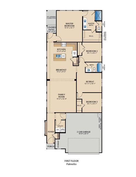 Palmetto Floor Plan