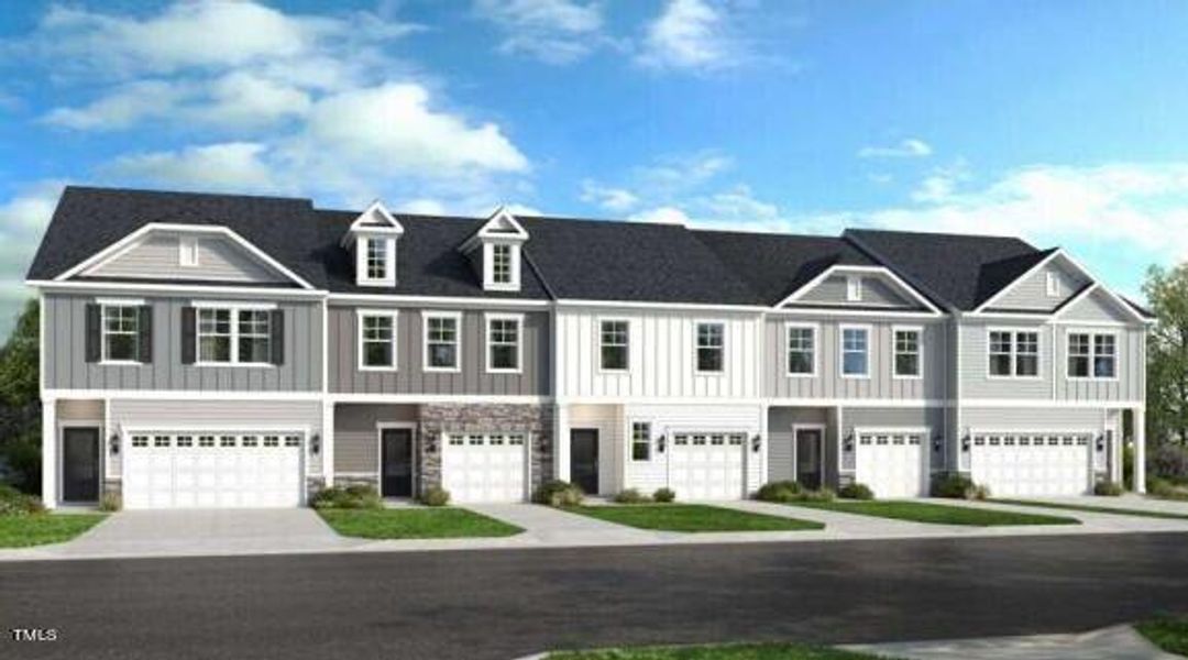 New construction Townhouse house 203 Sweetbay Tree Drive, Wendell, NC 27591 Birch- photo