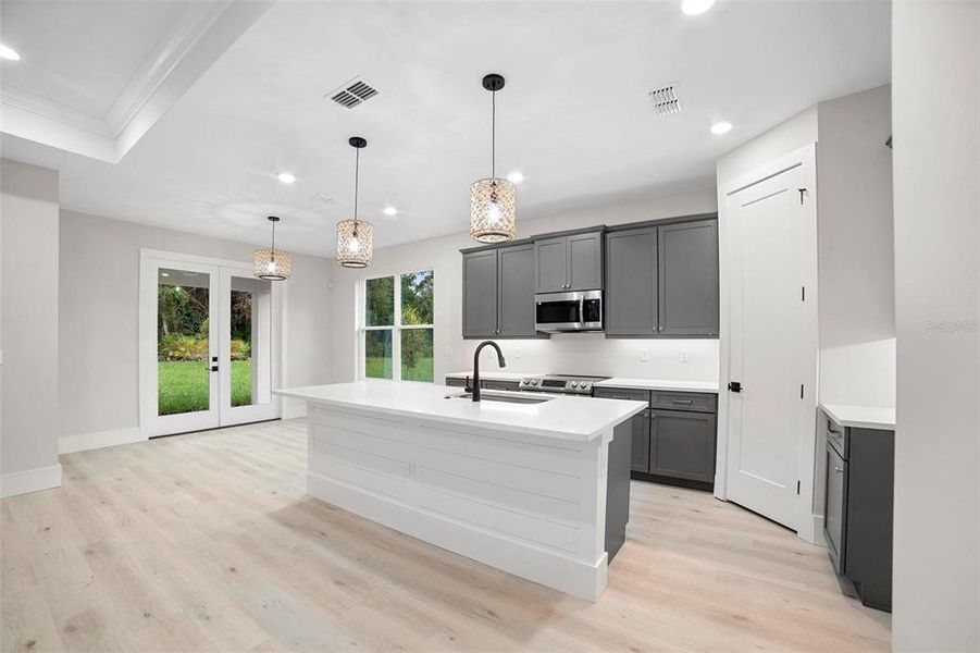 Kitchen with Island