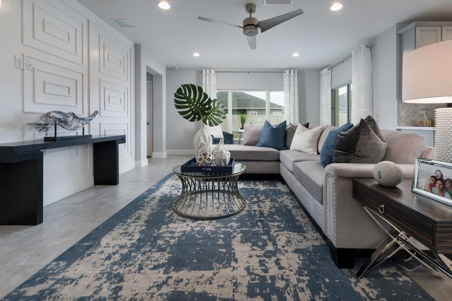 Family Room - Wilshire by Landsea Homes