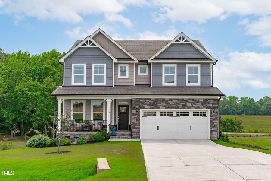 New construction Single-Family house 4420 Beckel Road, Willow Spring, NC 27592 - photo